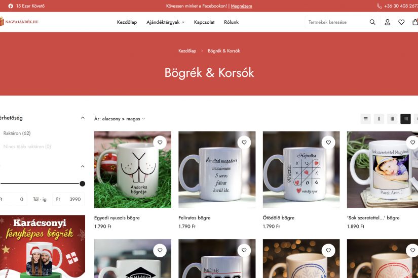 Megújul a NagyAjándék.hu